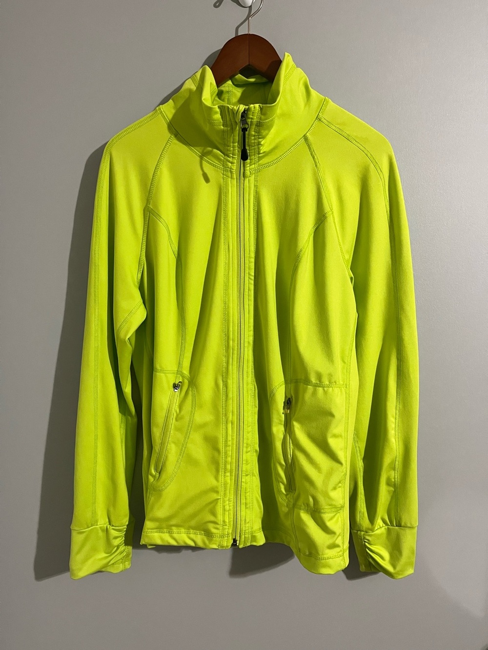 Tangerine Women's Full-Zip Athletic Running Jacket.